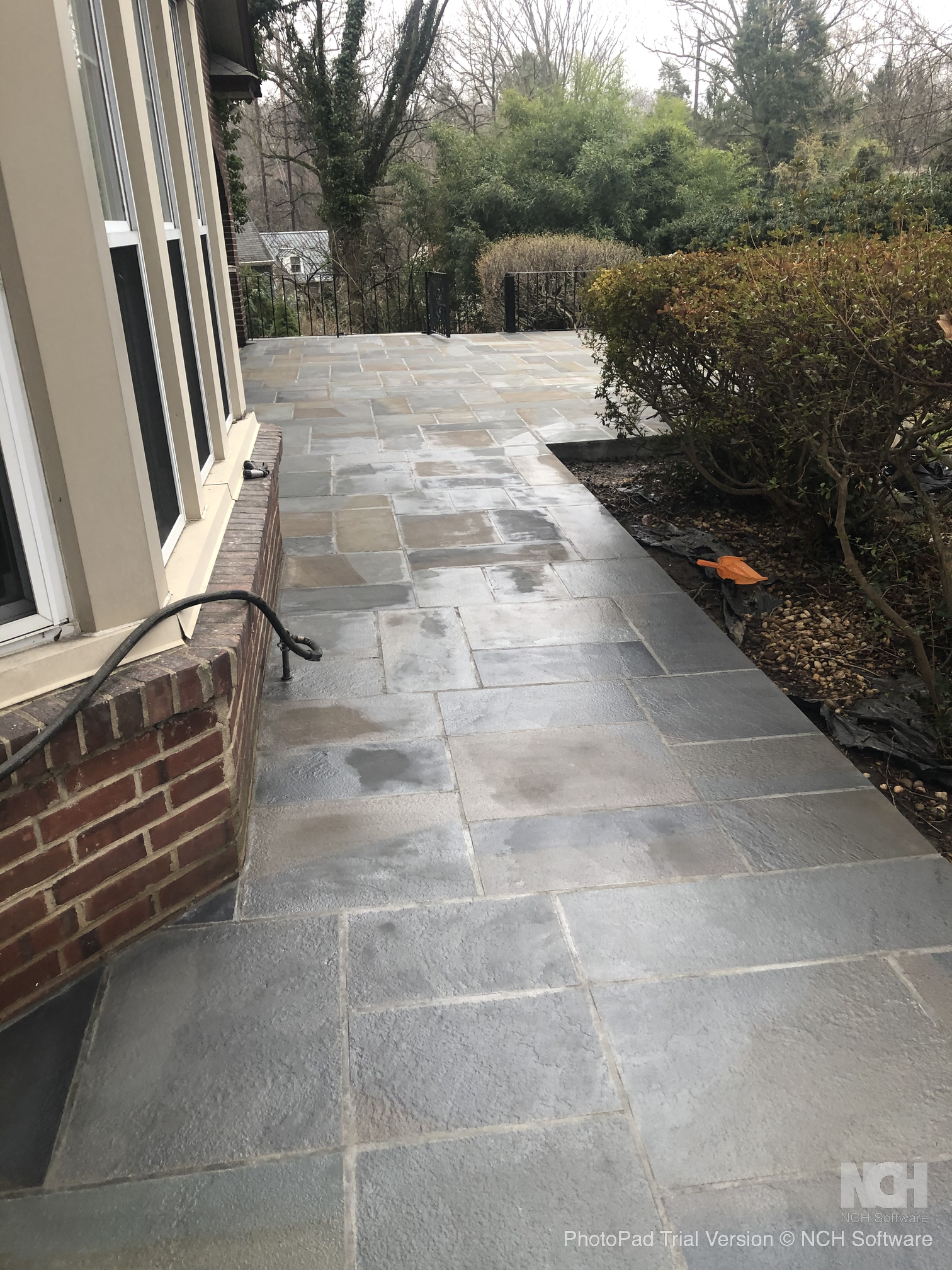 Patio and hardscaping